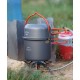 Набір посуду Naturehike 2-3 NH Updated (2 каструлі+ кришки) NH18T018-G Grey
