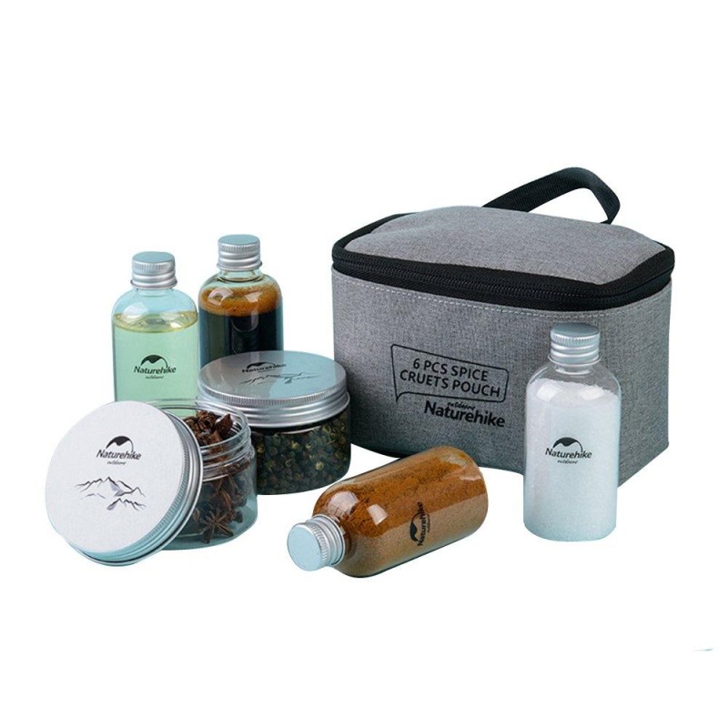 Набір для спецій Naturehike BBQ NH17T011-P Grey
