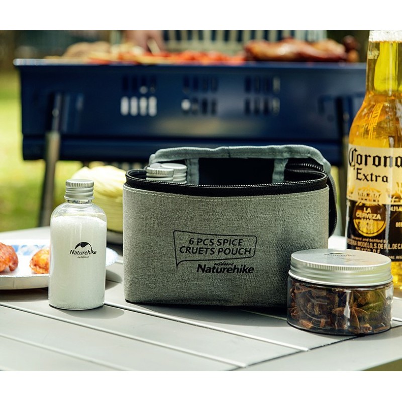 Набір для спецій Naturehike BBQ NH17T011-P Grey
