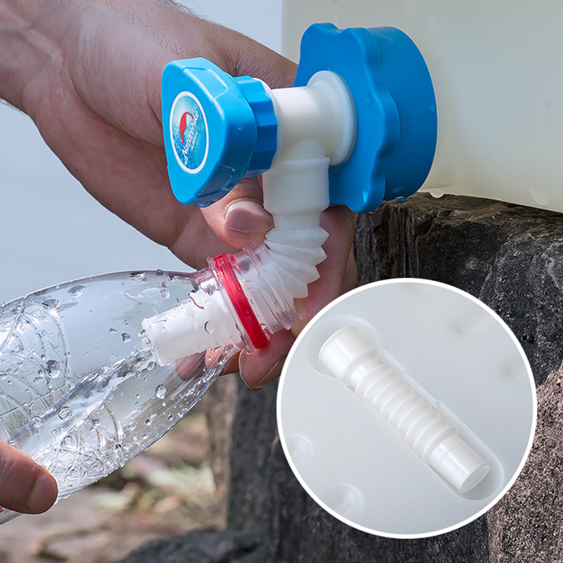 Каністра для води Naturehike Transparent 10 л NH16S009-T White