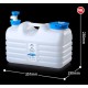 Каністра для води Naturehike Transparent 10 л NH16S009-T White