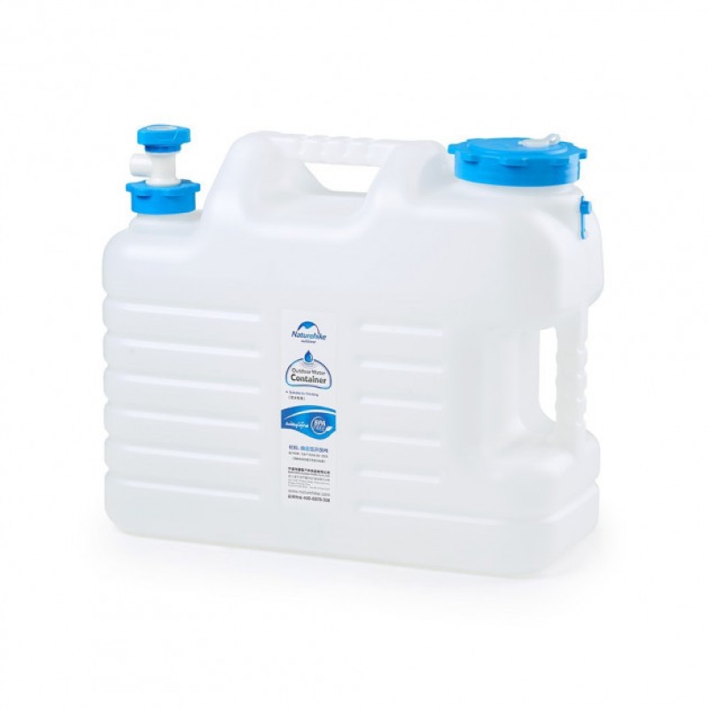 Каністра для води Naturehike Transparent 24 л NH16S024-T White