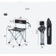 Стілець складний Naturehike NH16J001-J black