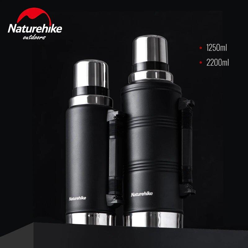 Термос Naturehike 1.25L NH19SJ011 black