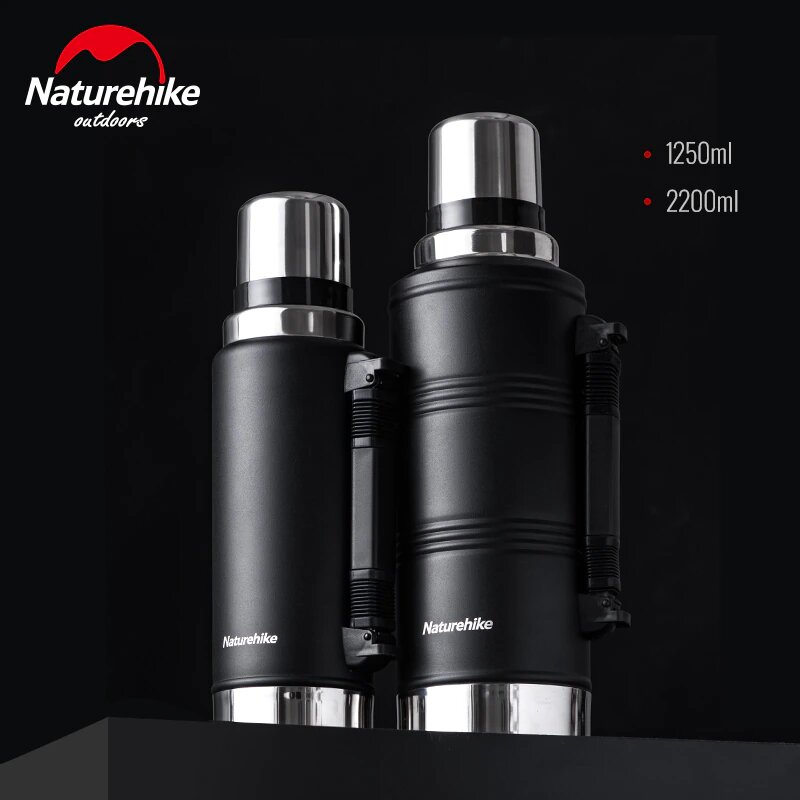 Термос Naturehike 2.2L NH19SJ011 black