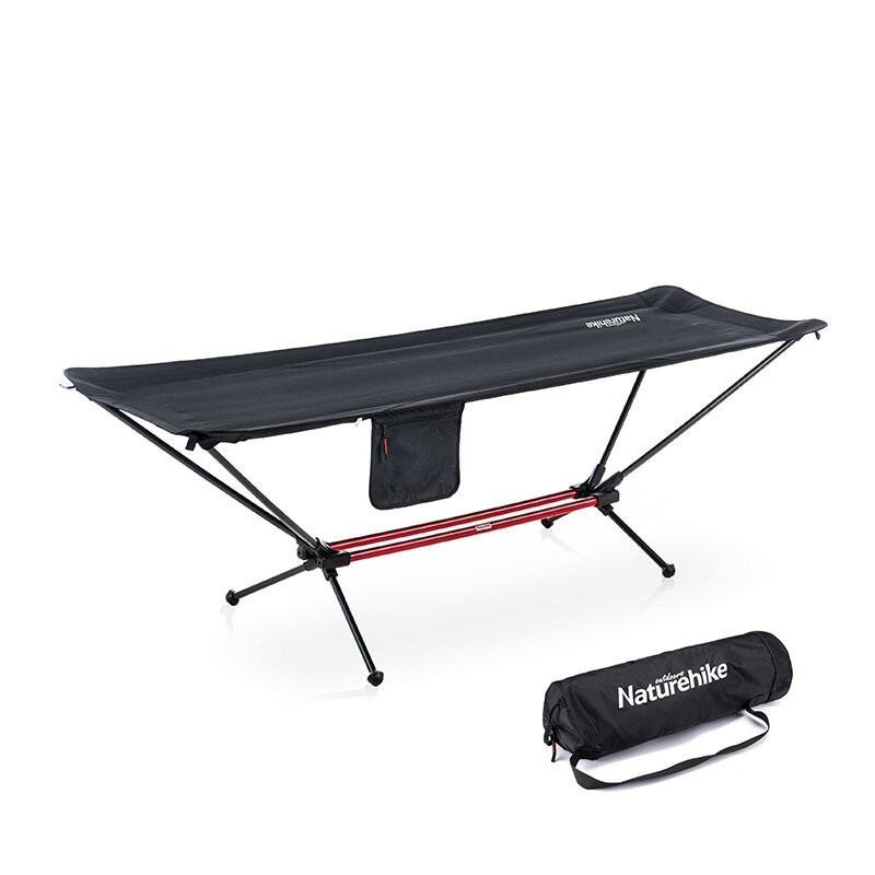 Гамак одномісний розкладний Naturehike Outdoor Folding Hammock 300D Oxford NH20JJ011 Black