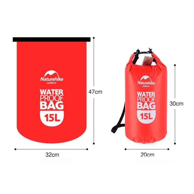 Гермомішок Naturehike 15 л NH15S002-D Orange