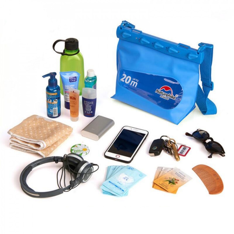 Гермосумка Naturehike Underwater Fun 20m L NH17F001-L Blue
