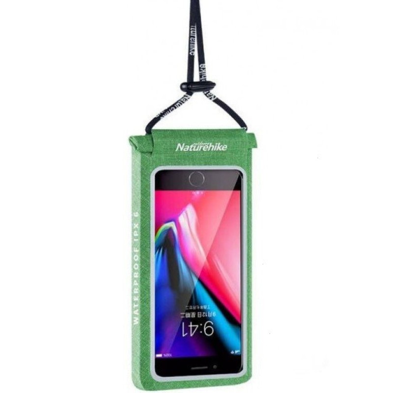 Гермочохол для смартфона Naturehike 3D IPX6 6 inch NH18F005-S Green