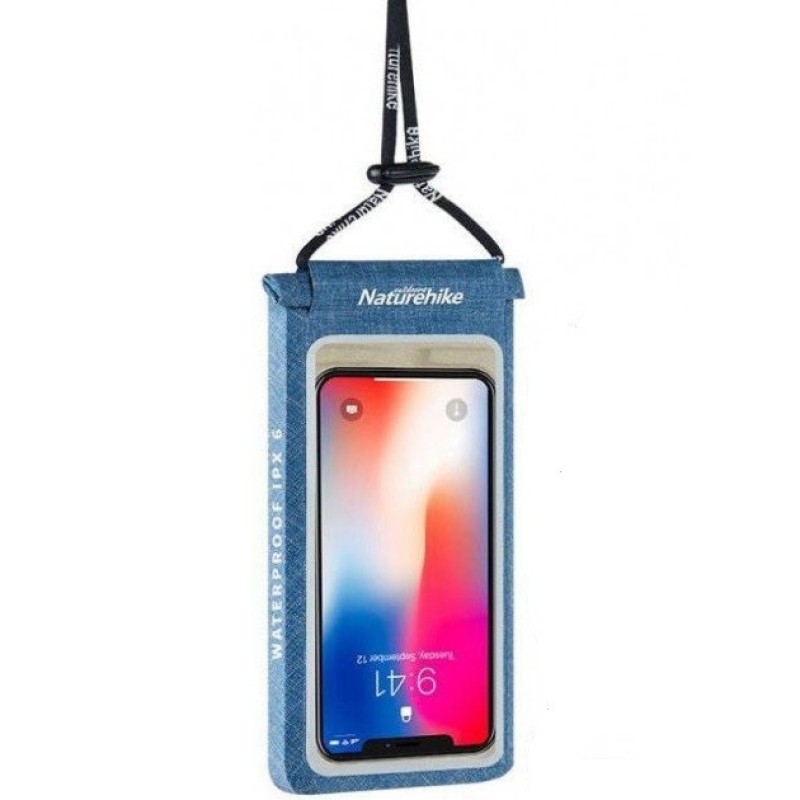 Гермочохол для смартфона Naturehike 3D IPX6 6 inch NH18F005-S Blue