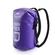 Гермомішок Naturehike Ocean Double Pack shoulder 20 л FS16M020-S Purple