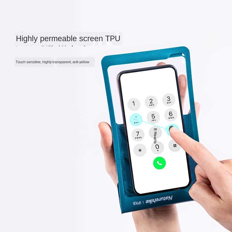 Гермочохол для смартфона Naturehike IPX8 7 inch NH20SM003 blue