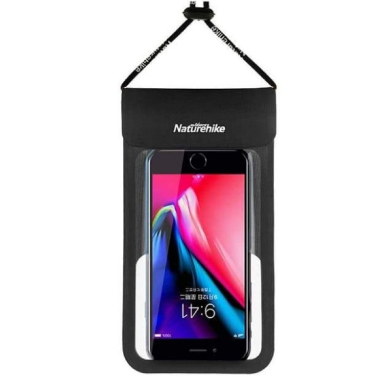 Гермочохол для смартфона Naturehike 2020 IPX8 7 inch NH20SM003 Black