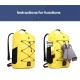 Герморюкзак Rhinowalk 500D 25л X20311 Yellow
