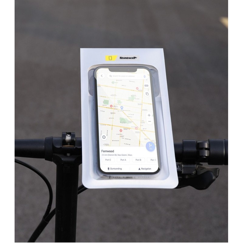 Велочохол Rhinowalk Bike Phone 7 SK300 Black