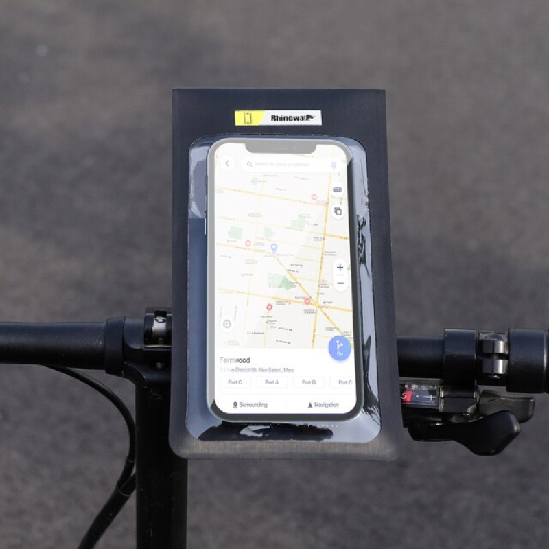 Велочохол Rhinowalk Bike Phone 7 SK300 Silver