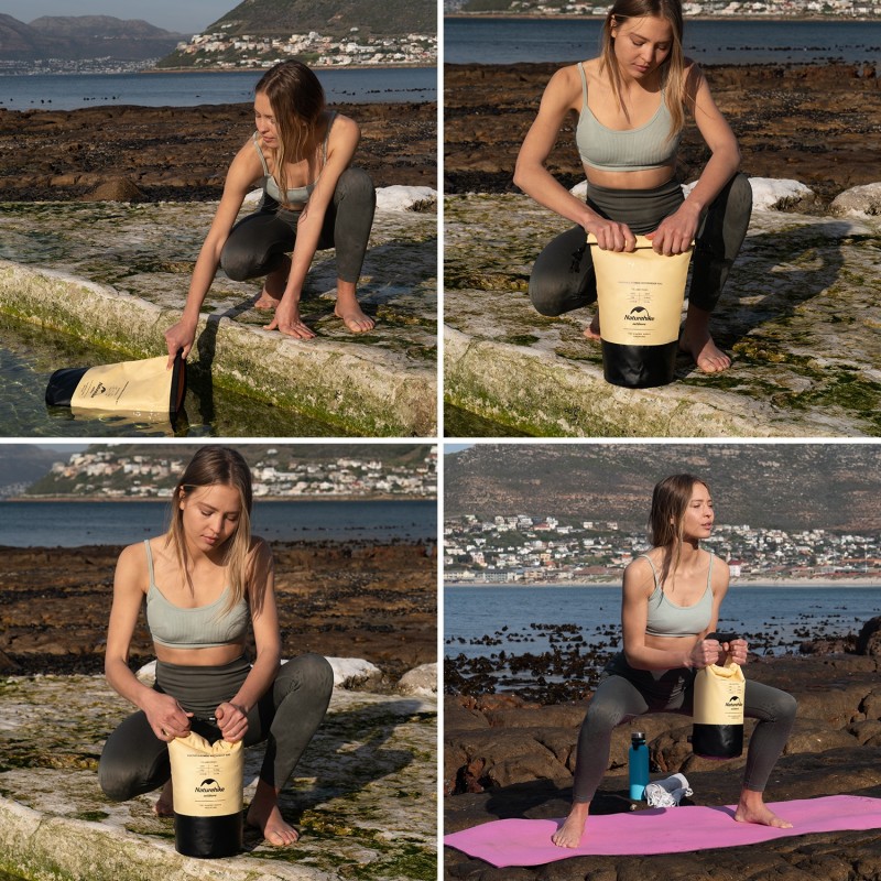 Гермомішок Fitness Aqua Naturehike 6 л NH21FSB03 yellow