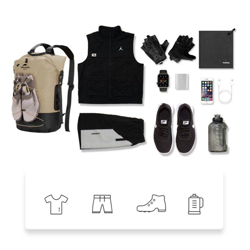 Гермомішок TB03 Naturehike NH21FSB04 20 л khaki