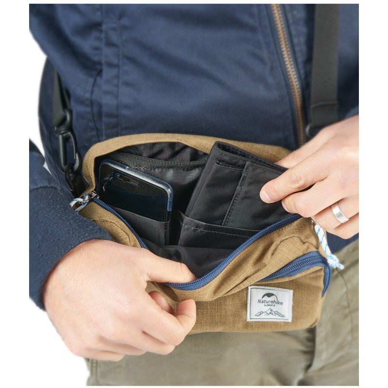 Сумка-органайзер на плечі Naturehike DL01 NH17K001-B Black