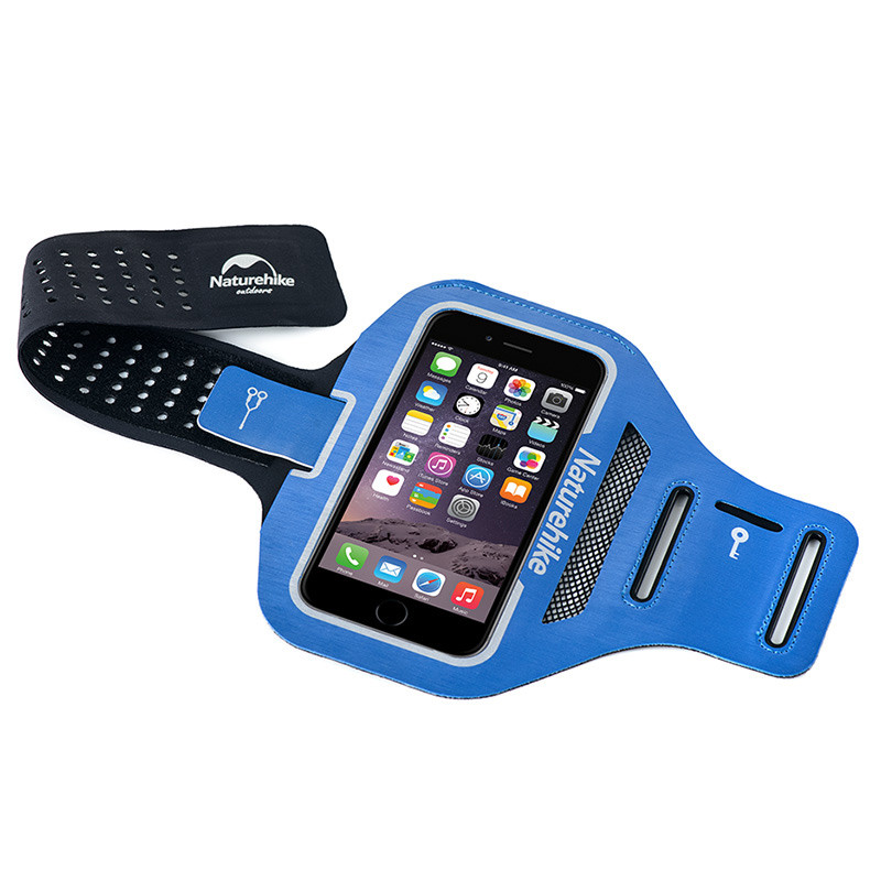 Чохол для телефона на руку Naturehike Arm bag L (5 inch) NH16Y008-B Blue