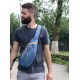 Рюкзак-сумка Naturehike Chest Bag 6 л NH23X008-K Black&Blue