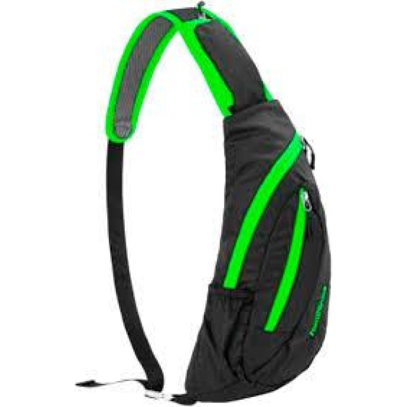 Рюкзак-сумка Naturehike Chest Bag 6 л NH23X008-K Black/Green