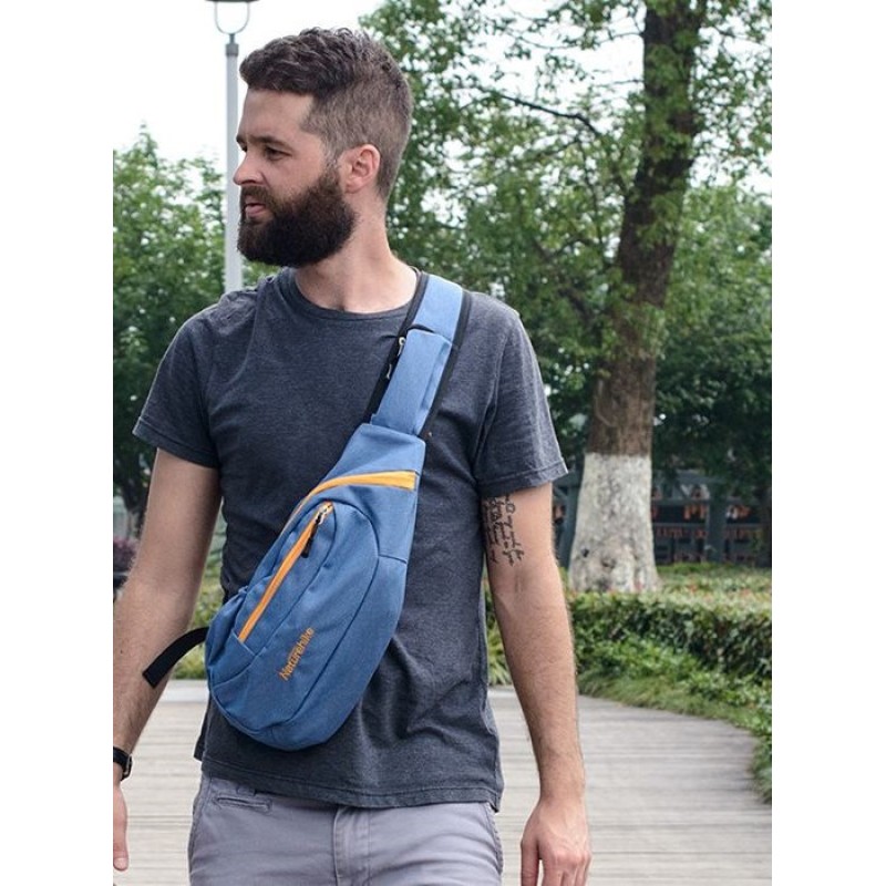 Рюкзак-сумка Naturehike Chest Bag 6 л NH23X008-K Galaxy grey