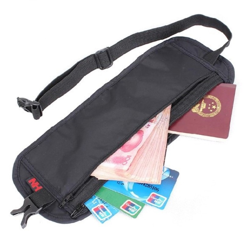 Сумка-гаманець поясна Naturehike Travel Waist Bag NH15Y005-B Grey