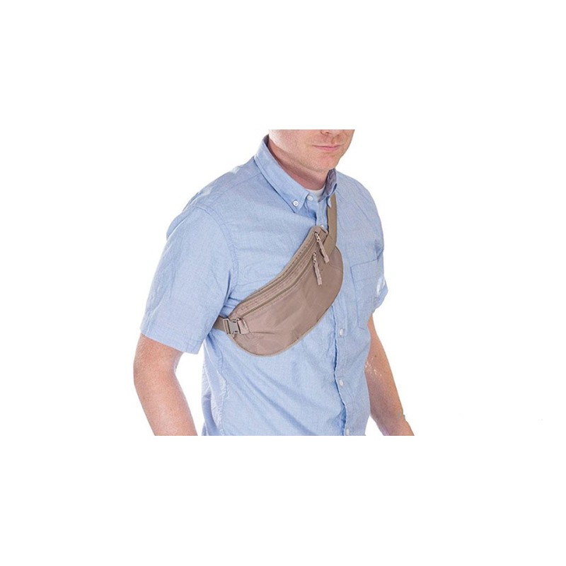 Сумка-гаманець поясна Naturehike Travel Waist Bag NH15Y005-B Light Khaki