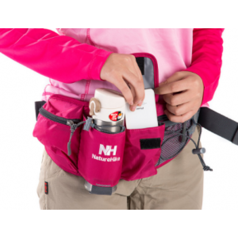 Сумка на пояс Naturehike Phone & bottle 5 л NH15E001-B Pink