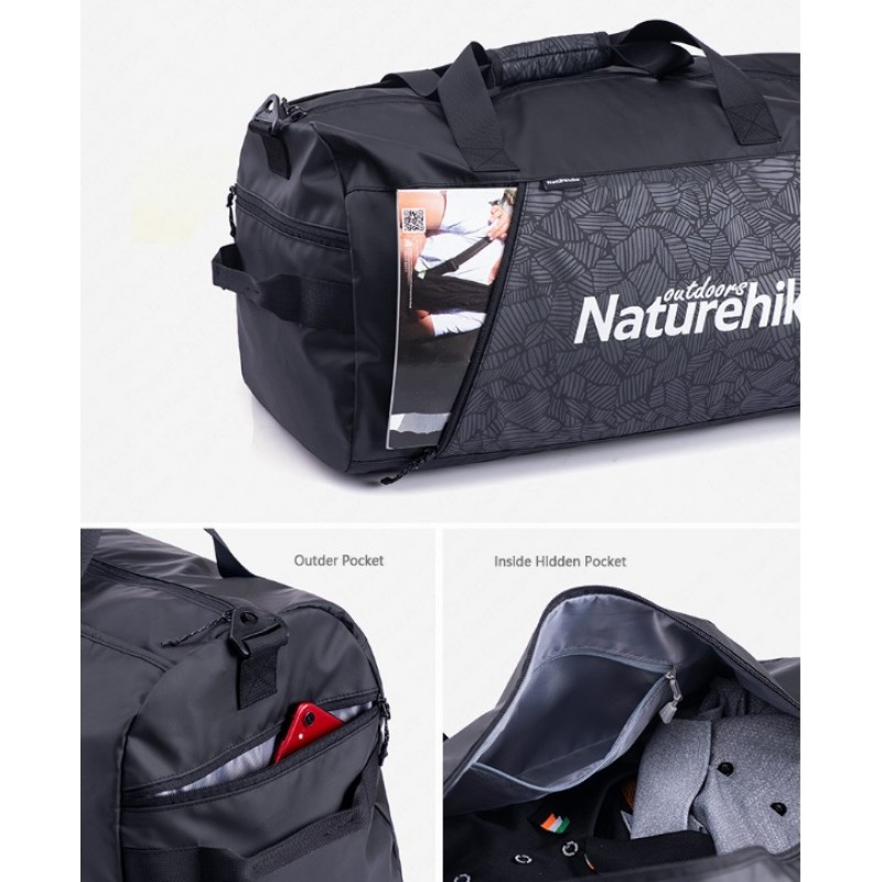 Спортивна сумка Naturehike M NH19SN002 Black