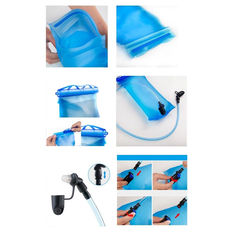 Питна система Naturehike PEVA Updated 2,0 л NH18S070-D blue