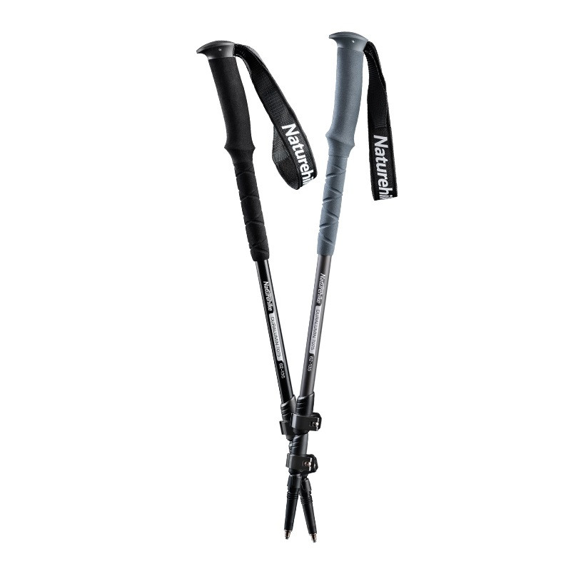 Трекінгові палиці Naturehike ST 03 7075 3-с. NH17D017-D Black