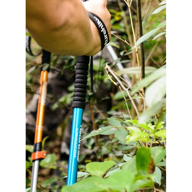 Трекінгові палиці Naturehike ST 01 6061 3-с (пара) NH17D001-Z Orange