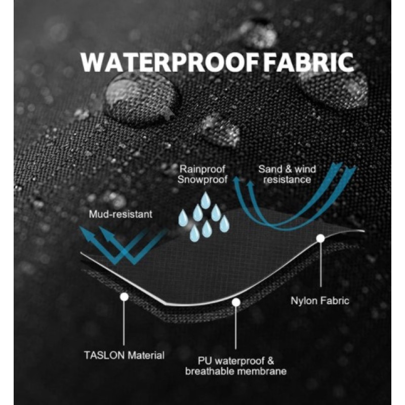 Гамаші Naturehike Snow Gaiter Ms 2020 Basic NH20HJ011 Black