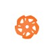 Набір кілець для трекінгових палиць (1 large, 1 small) NH19D002-Z Orange
