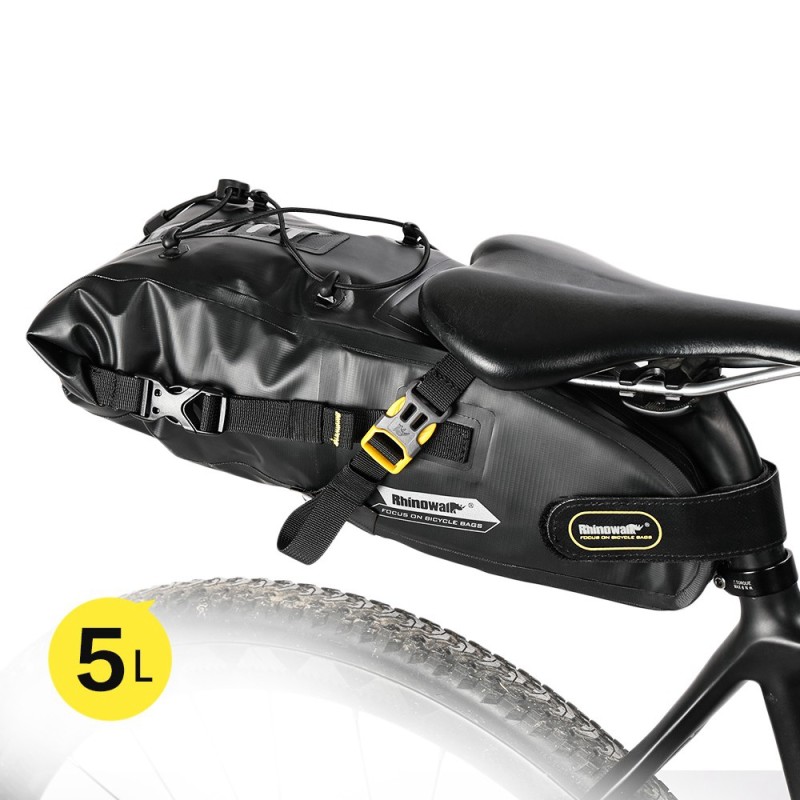 Велосумка підсідельна Rhinowalk Bike 5л RK19512 Black