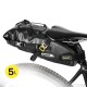 Велосумка підсідельна Rhinowalk Bike 5л RK19512 Black