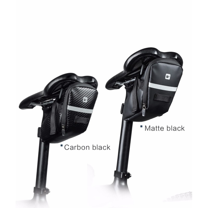 Велосумка підсідельна Rhinowalk 1л RK18558 Carbon Black