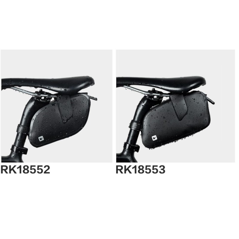 Велосумка підсідельна Rhinowalk L 1.1л RK18553 Black