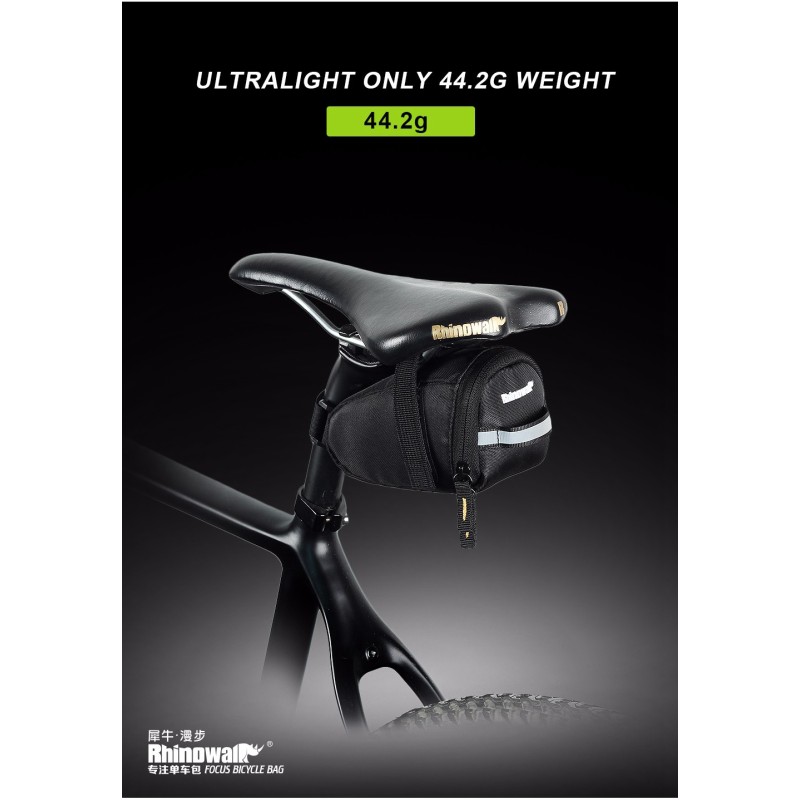 Велосумка підсідельна Rhinowalk 1.0л T603 Black