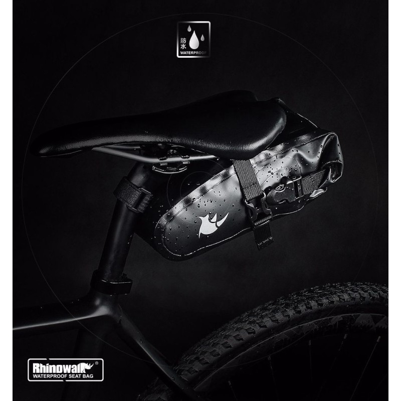 Велосумка підсідельна Rhinowalk Bike 1.5л TF550 Black