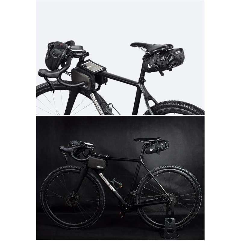Велосумка підсідельна Rhinowalk Bike 1.5л TF550 Black