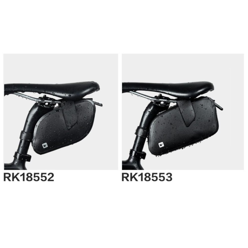 Велосумка підсідельна Rhinowalk M 1л RK18552 Black