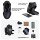 Велосумка підсідельна з тримачем для фляги Rhinowalk 1л X21559 Black
