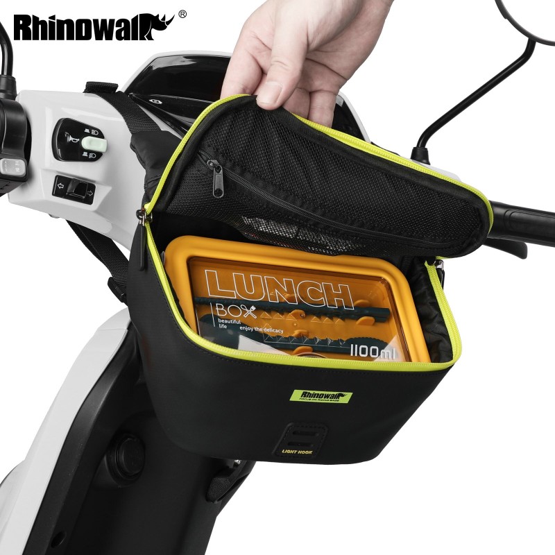 Велосумка на кермо Rhinowalk E-Bike 4л X21923 Matte Green