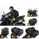 Сумка-рюкзак на багажник Rhinowalk Motorcycle 30л MT21630 Black, Чорний