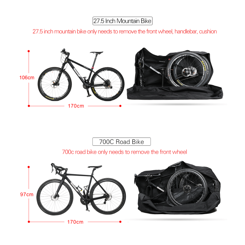 Велочохол Rhinowalk MTB 26 RM261 Black