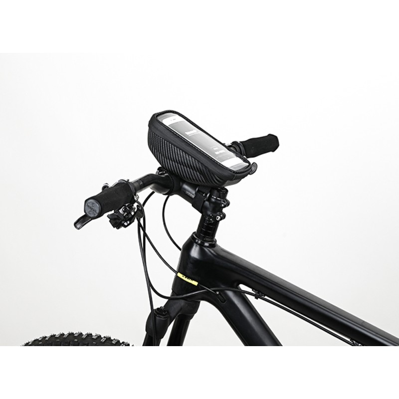 Велосумка на кермо Rhinowalk Bike Phone 6.5 E001 Black