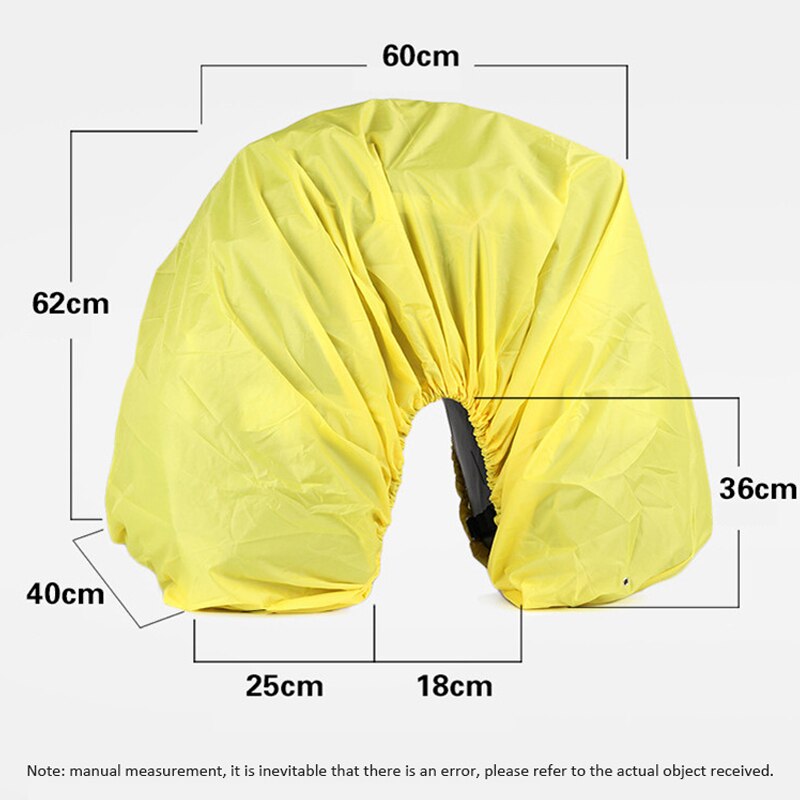 Накидка на велобаул Rhinowalk Transformer 3в1 70л F001 Yellow